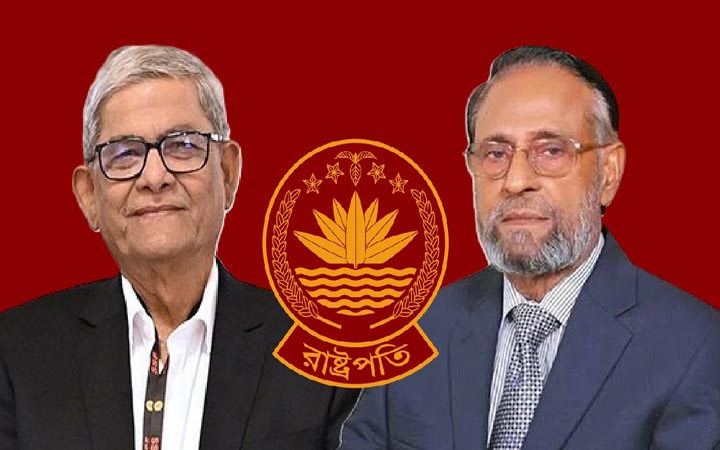 ৩৫ বছর পর রাষ্ট্রপতি নির্বাচনে ভোট, মুখোমুখি ফখরুল-অলি